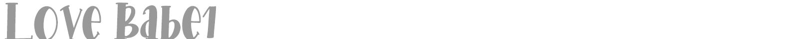 Love Babe font preview